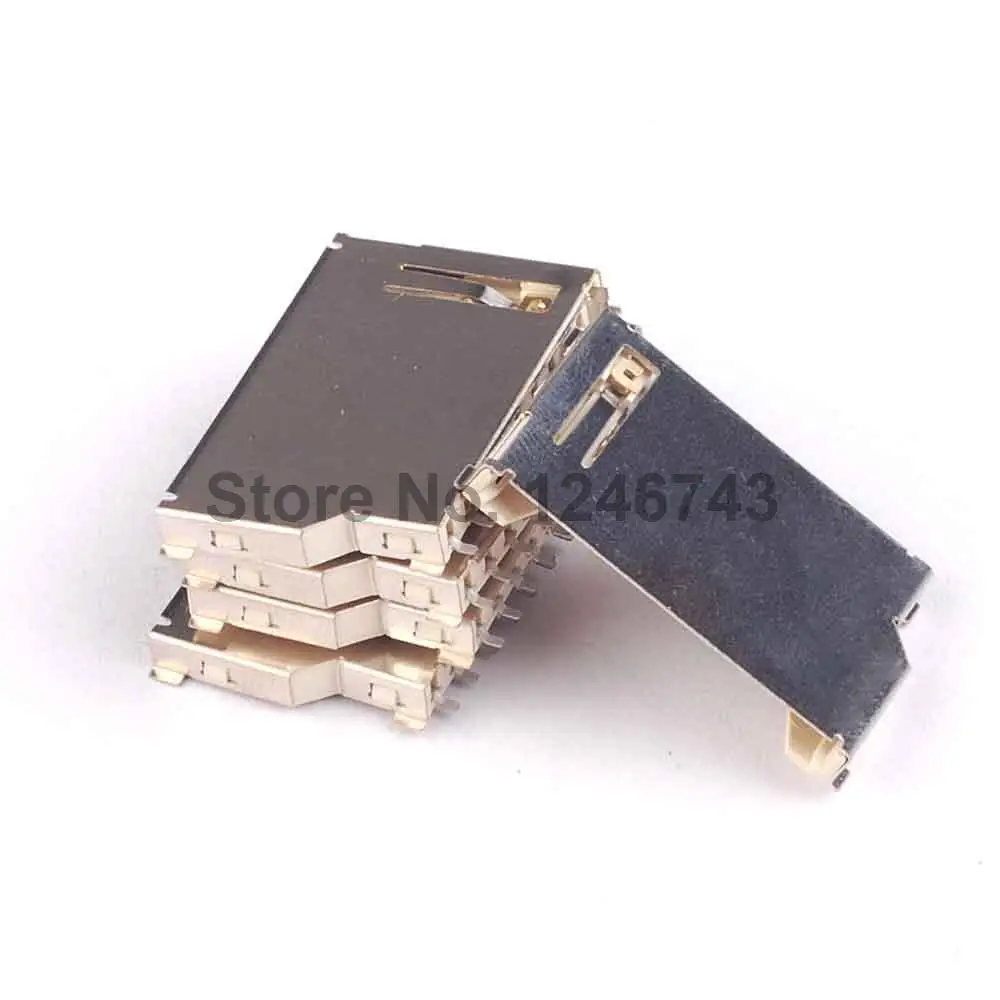 10 шт. не всплывающее гнездо для карты памяти MMC/sd слот карт хорошее качество и