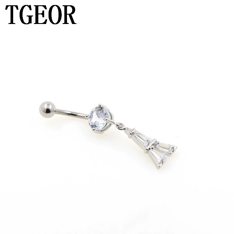 

Серьги-гвоздики из нержавеющей стали с фианитами, 16 г, 1 шт.