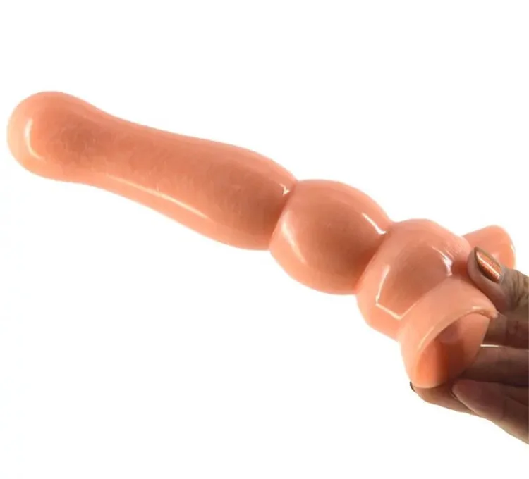 Big Anal Butt Plug Large Dildo For Women Couple Gay Toys Beads Sex Shop Adults Black Flesh Color plug Sexs |