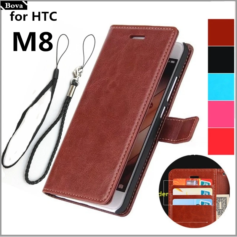 Чехол с держателем для карт HTC One M8 кожаный чехол телефона ультра тонкий кошелек