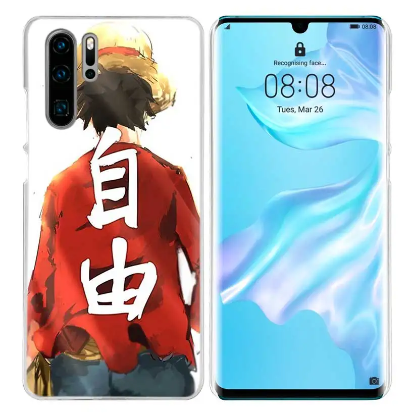 Цельный чехол D Luffy для huawei P20 P Smart Z Plus P30 P10 P9 P8 mate 10 20 lite Pro жесткий чехол для телефона с аниме
