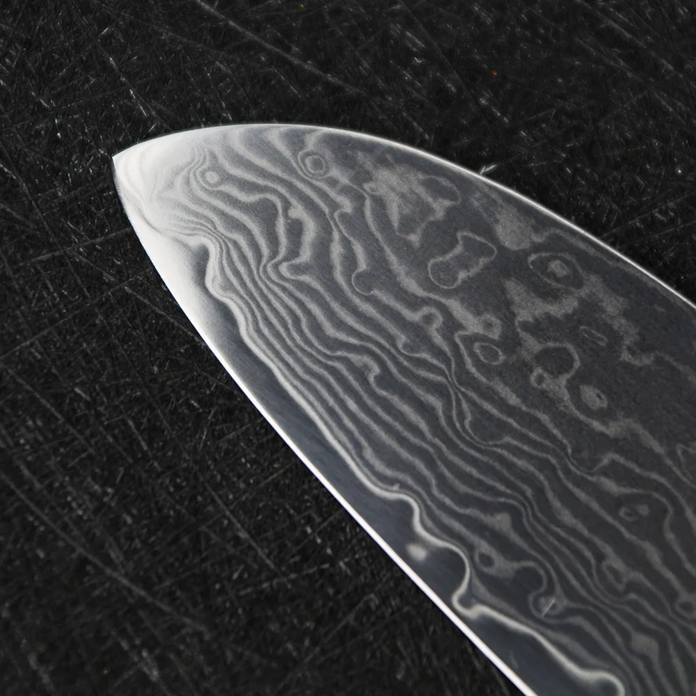 SUNNECKO 7 &quotДамаск Santoku нож японский VG10 сталь сильная твердость лезвия кухонные ножи