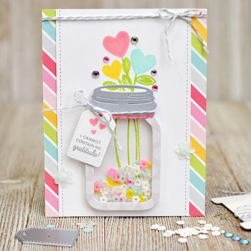 Металлические режущие штампы LOVE JAR трафареты для альбома скрапбукинга DIY