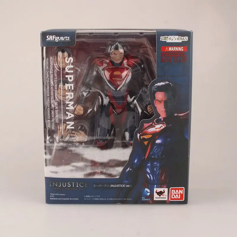 Moive Figure 16CM SHF Superman Injustice.ver PVC Action Collectible Model Toy | Игрушки и хобби