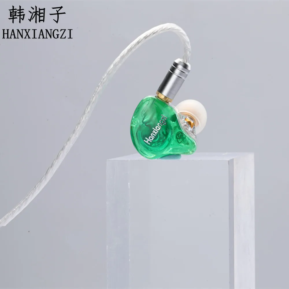 HanXiangzi HT190 1BA 1DD Гибридный баланс арматура с динамическими наушниками-вкладышами HiFi монитор наушники DJ вкладыши съемный кабель