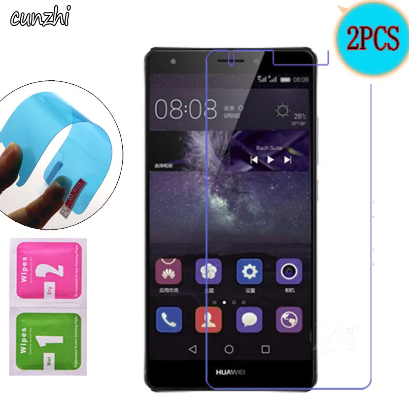 2 шт Ультра ясная мягкая термополиуретановая нано-покрытием закаленная