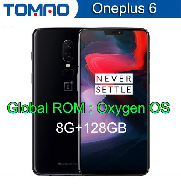 100% новый 6 28 &quotOneplus Snapdragon 845 Android 8 1 телефона 64 Гб/128 ГБ/256 ГБ Встроенная память две
