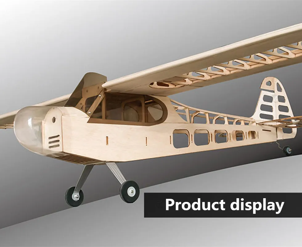 RC самолет лазерная резка Balsa деревянный комплект самолетиков Новый j3 piper cub рамка