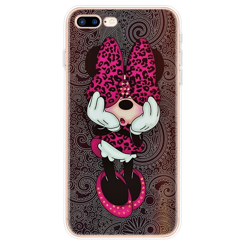 zdimini Милый мультяшный чехол для iPhone 6, чехол 8, 7 Plus, 6 S, XR, 5S, 5C, 4, 4S, SE, 11 Pro, Max, для Fundas, iPhone XS, Max, чехол, TPU, для iPhone X, чехол - Цвет: zdimini