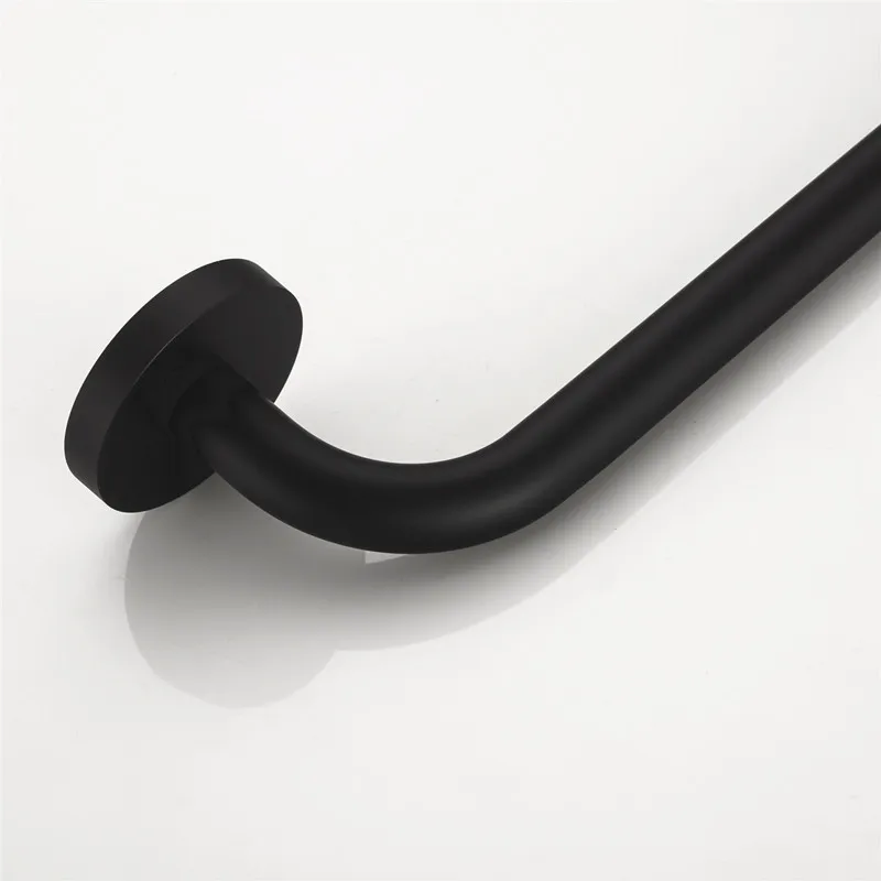 Новый черный настенный держатель для полотенец ванной комнаты вешалки вешалка