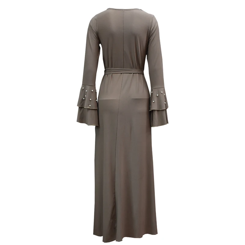 Арабский Vestidos Абая Дубайский мусульманский кафтан Турции для женщин макси