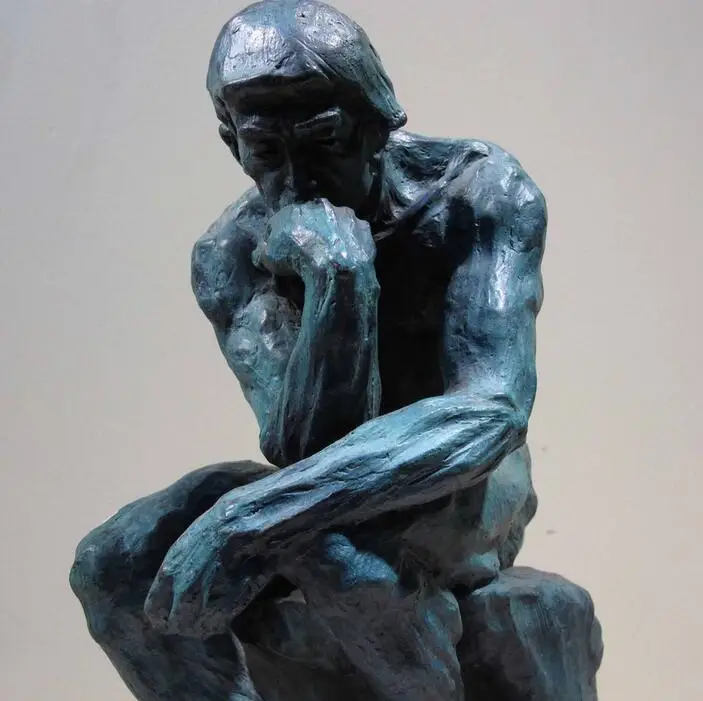 Западное искусство Декор мраморная база медная Бронзовая статуэтка Фигурка