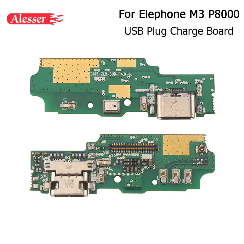 Alesser для Elephone M3 USB плата новая зарядная с usb входом Сменные аксессуары в наличии на