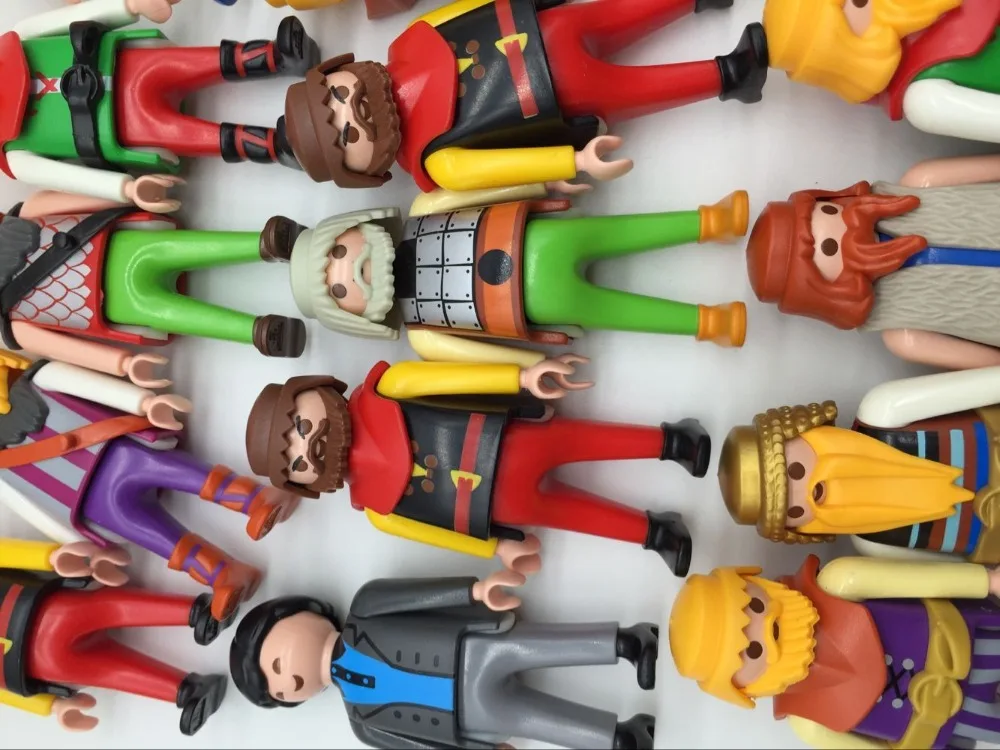 Немецкие оригинальные случайно отправленные куклы Playmobil экшн игрушки фигурки