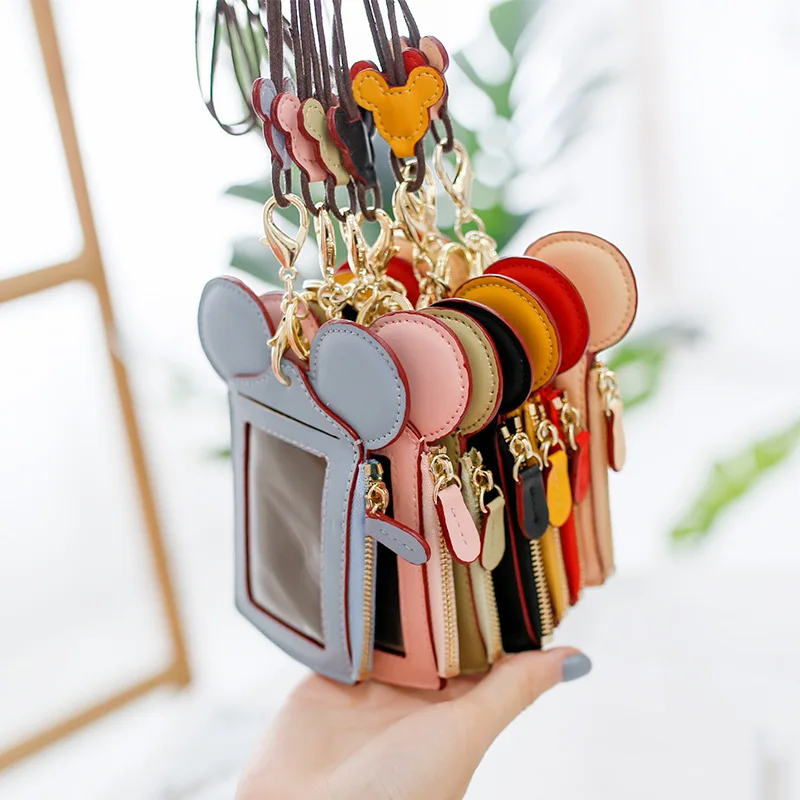 

XZXB FashionStudents Children Cartoon Cute Bag Women Multifunction Key Coin Purse Female Work Card Pack Boy Girl holder Pocket