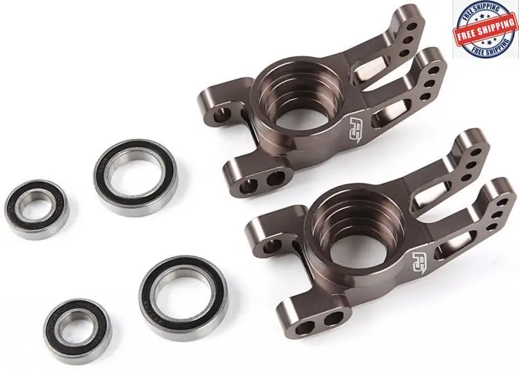 Кронштейн ступицы заднего колеса из сплава CNC для ROFUN F5 MCD rr5 1/5 на автомобиле