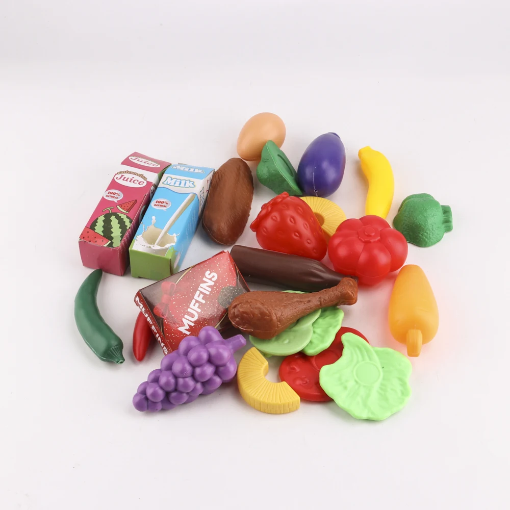 Новинка 23 шт. Набор для игры в вкусные лакомства игрушки ролевых игр развивающий