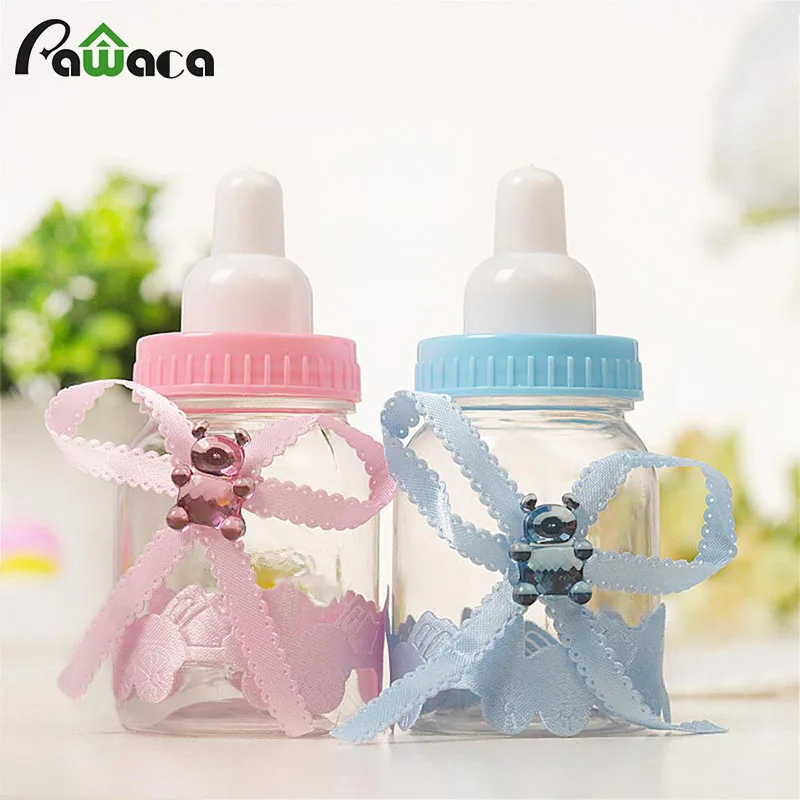 12 шт. подарок для детского душа бутылка молока и конфет коробка хранения