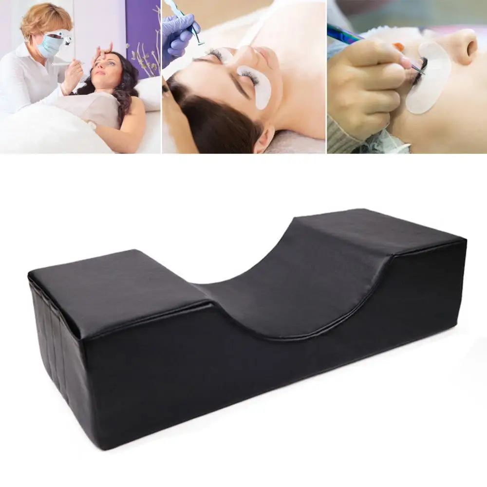 

Grafting Lashes Special Cushions PU Coat And Sponge Inner Core Special Cushion For Beauty Eyelash Extension Pillow