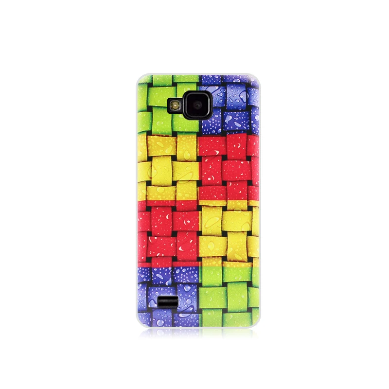 Soft silicone capa for ZTE Blade A5 4.5 inch Cover Printing Drawing Phone Cases BLAE |