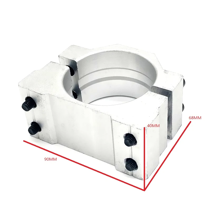 48V CNC 500 Вт двигатель шпинделя воздушного охлаждения мотора постоянного тока без щетки+ УФ-фильтр 52 мм с зажимом+ Скорость регулятор ER16 для гравировальный станок с ЧПУ, фрезерный станок
