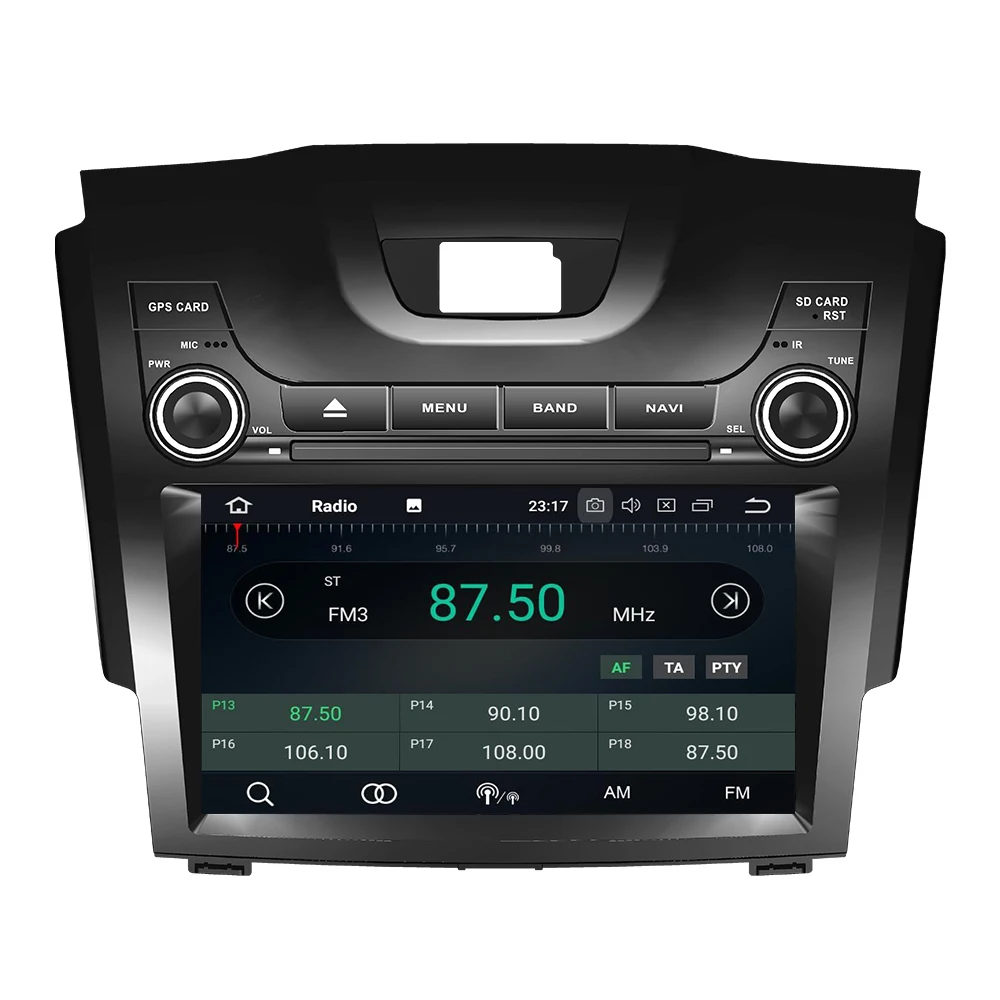 4G + 32G 8 дюймов Android 10 автомобильный DVD GPS магнитофон для Chevrolet Trailblazer/S10/Colorado Isuzu D max MU X