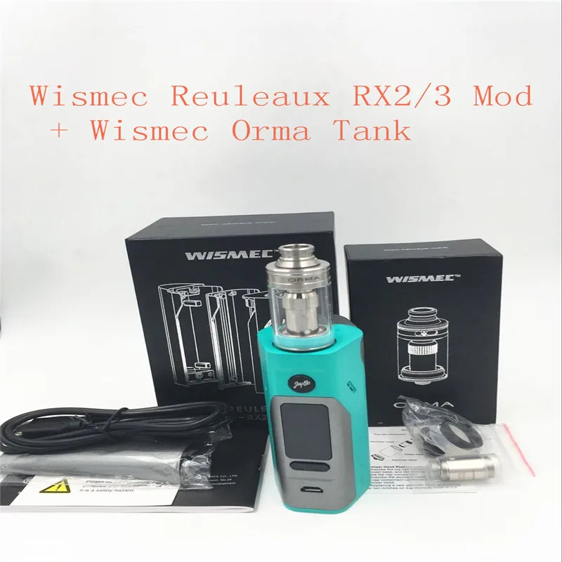 Электронная сигарета WISMEC RX2/3 MOD kit для аккумуляторов 18650 Комбинации CLTANK. Orante танк.