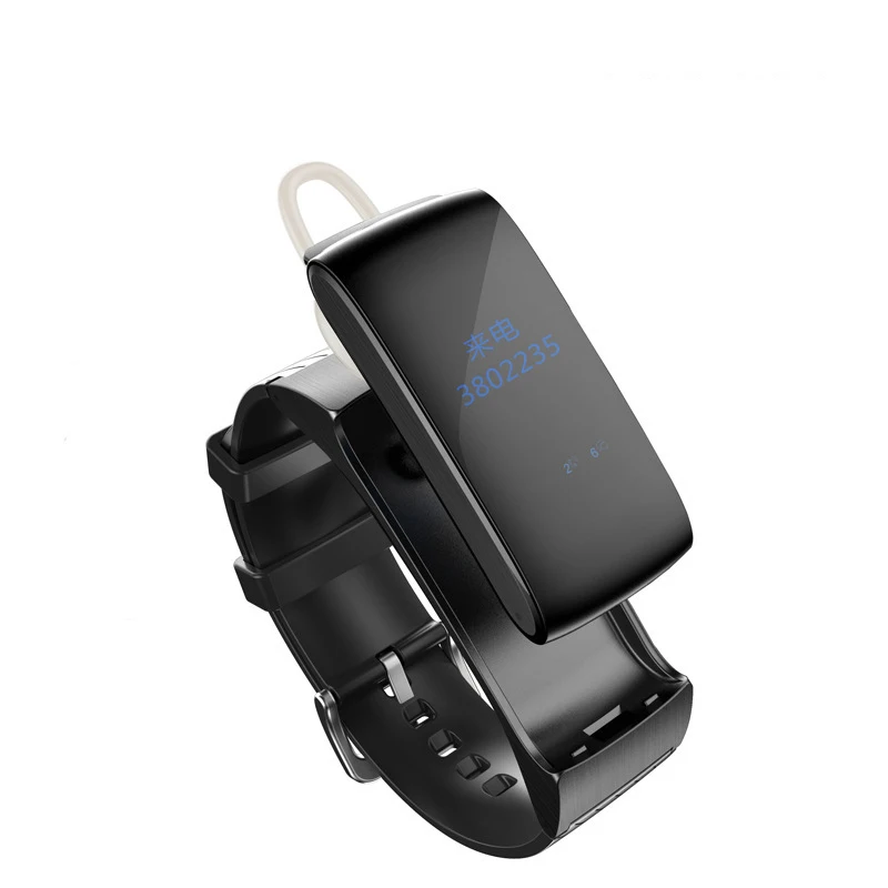 Новый спортивный браслет Bluetooth наушники Talk Band Heart Rate Monitor Шагомер фитнес часы