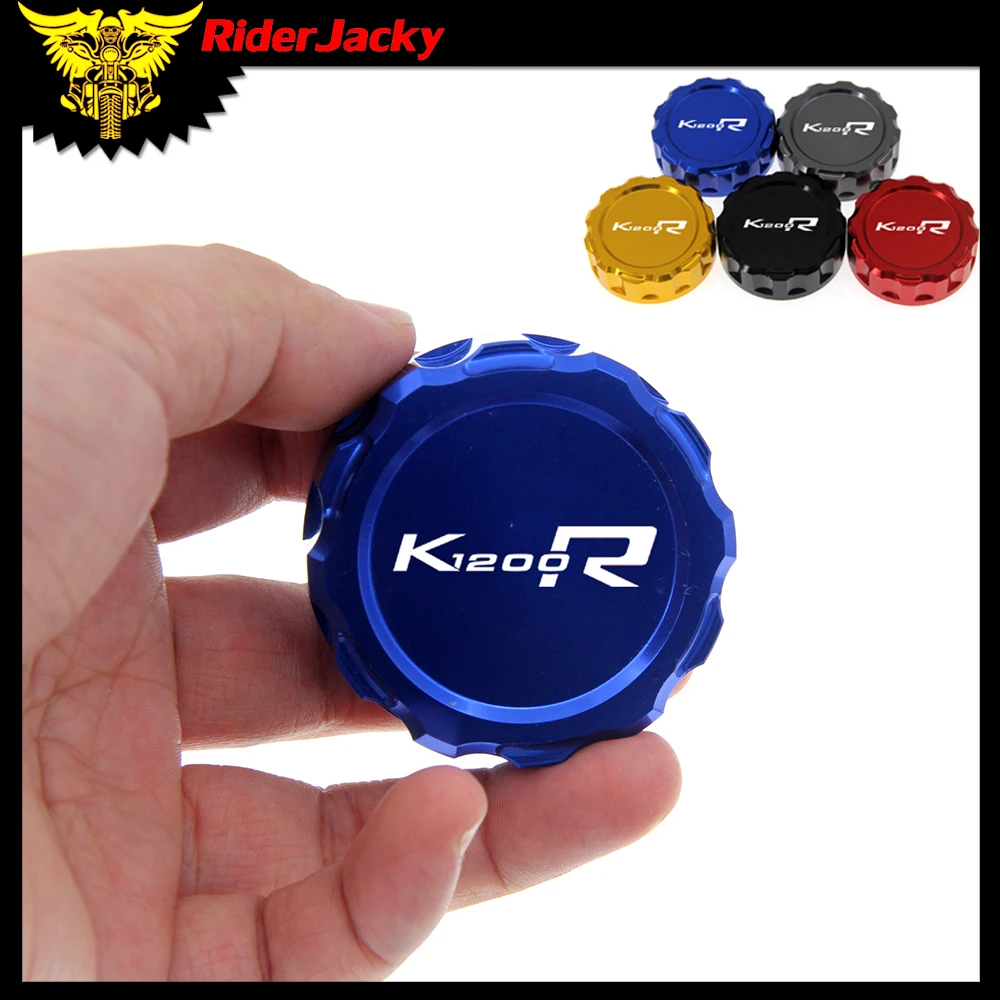 

CNC Motorcycle Rear Brake Master Cylinder Reservoir Cover Cap For BMW K1200R K1200 R K 1200 R Sport 2005-2008 2006 2007 05 08