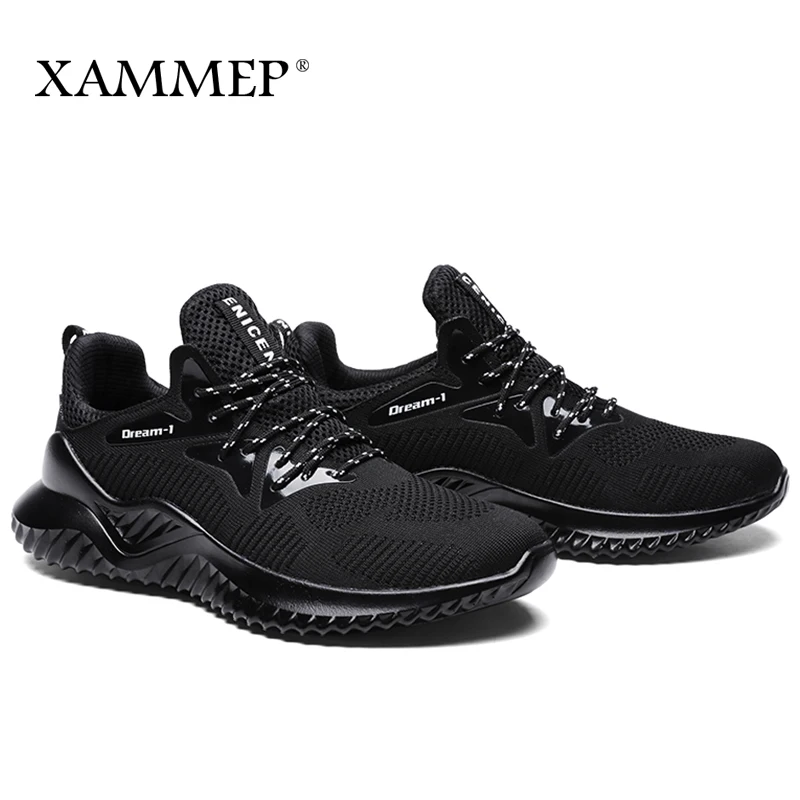 Кроссовки Xammep мужские сетчатые повседневные брендовые лоферы дышащая обувь на