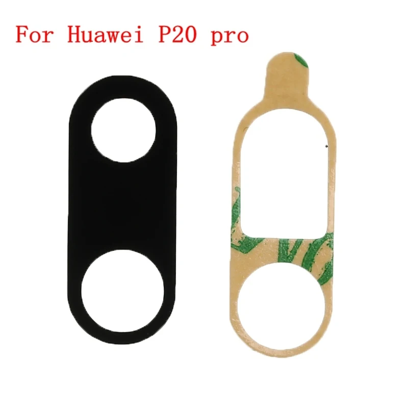 for Huawei P20 pro Задняя крышка для объектива камеры для huawei P20/P30/P20/30 lite/pro/G10/Nova 2i/Honor 9i/mate 10/20 lite с клейкой наклейкой - Цвет: for Huawei P20 pro