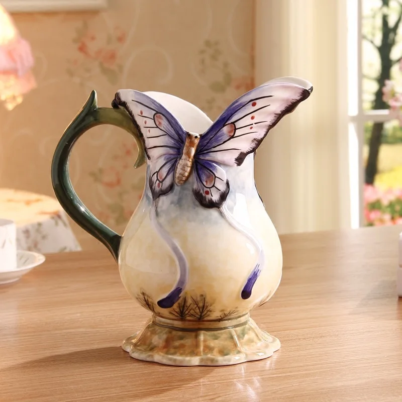 

European Ceramic Vase table American country creative living room table table decoration decorative flower wedding gift