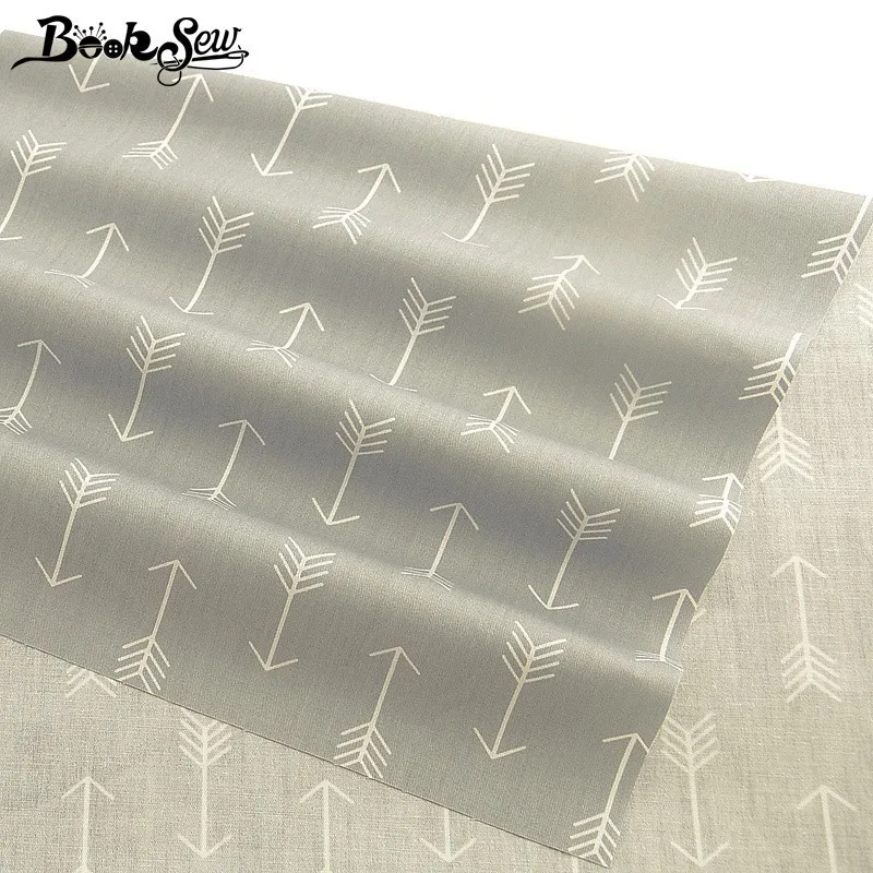 Детская Лоскутная диванная подушка Booksew 100% хлопок Tissu Telas Por Metro с принтом стрелы