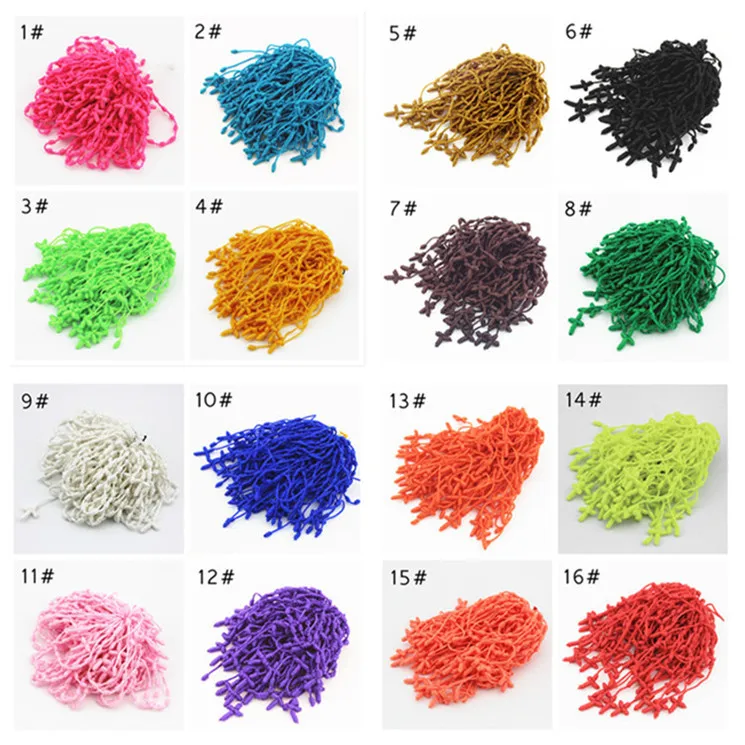 Плетеный браслет Lucky Cord плетеный нейлоновый с завязками YB04