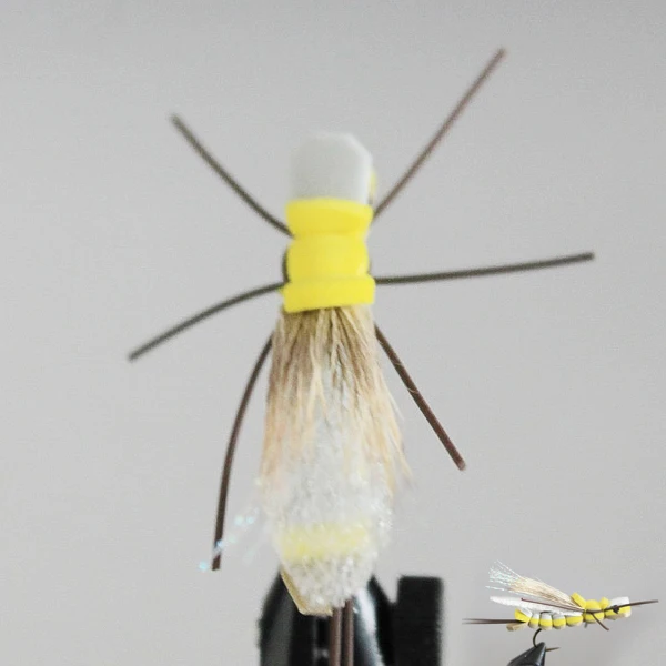 Goture приманка для ловли нахлыстом пенопластовые насекомые поверхность Поппер