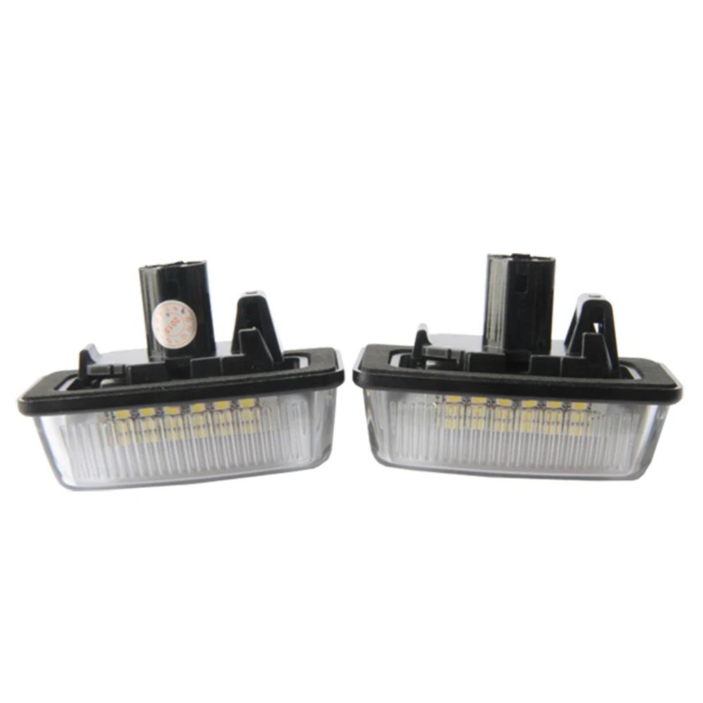 Canbus автомобиля светодиодный номерной знак светильник 12V SMD СВЕТОДИОДНЫЙ светильник стайлинга автомобилей составной детали спирального кабели для Тойота Crown S180 Corolla Vios Previa аксессуары
