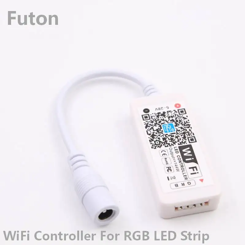DC5 ~ 24 В беспроводной Смартфон Wi Fi пульт дистанционного управления для RGB