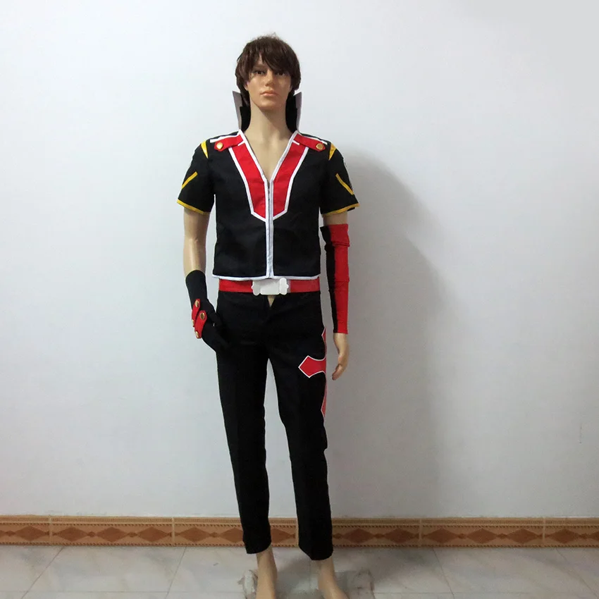 Blazblue Naoto Kurogane Рождественская вечеринка Хэллоуин униформа наряд косплей костюм на