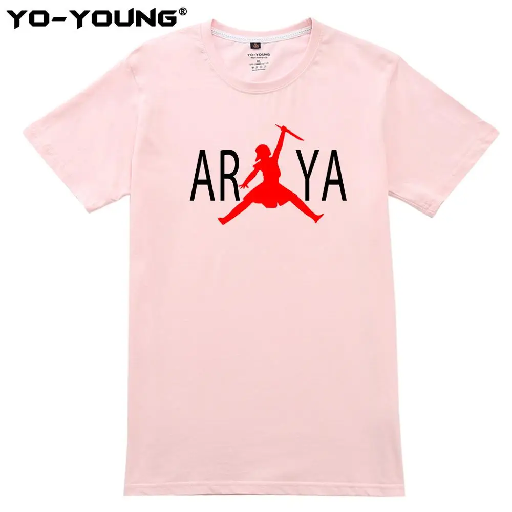 Yo-Young Women T Shirts Arya Stark Not Today модная футболка с принтом Игры престолов 100% чёсаный