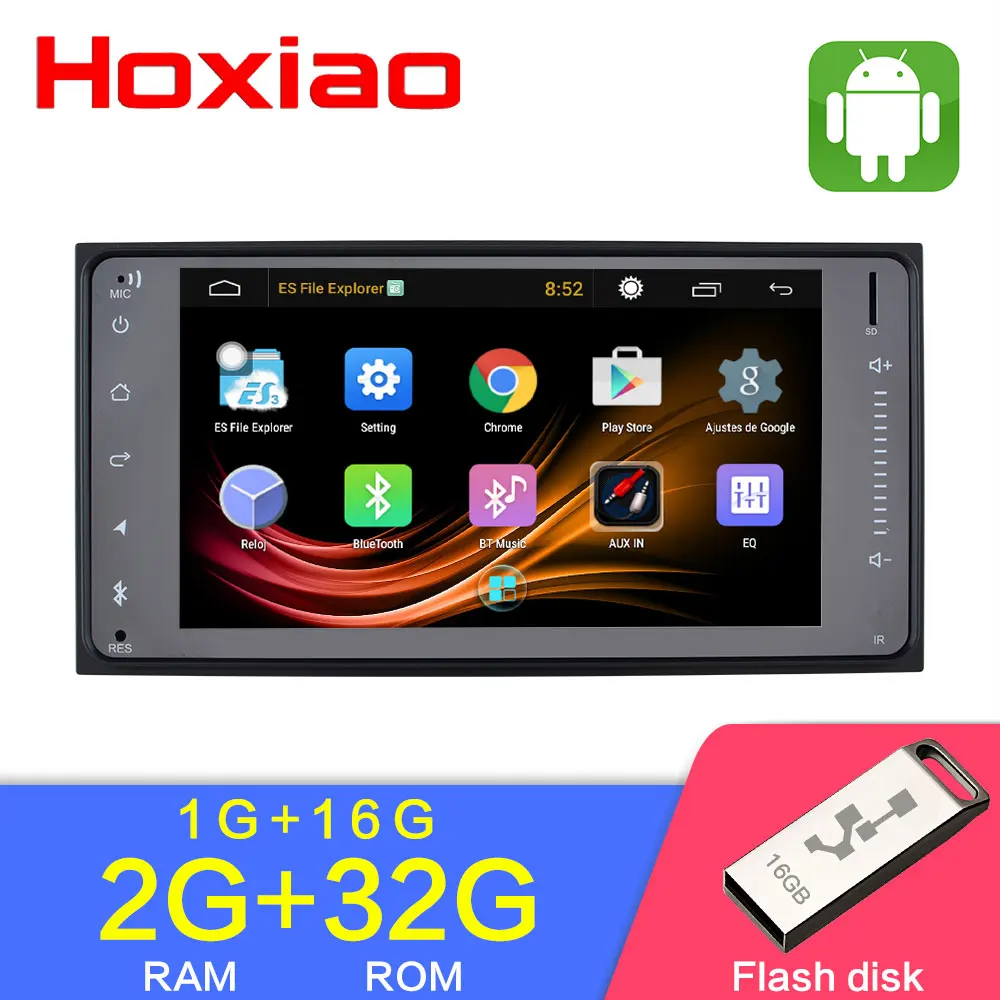 Автомобильный мультимедийный плеер 2 din Android для Toyota Camry/Vios/Corolla/wish/Altis/4500 20 см * 10 GPS Wi
