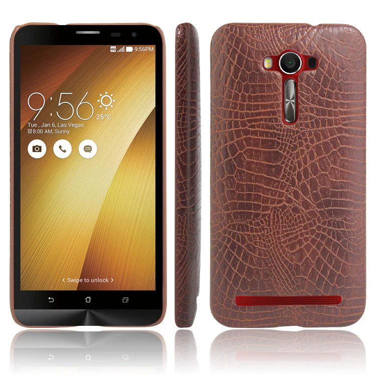 Роскошный чехол из искусственной кожи с крокодиловым узором для ASUS ZenFone 2 Laser ZE550KL