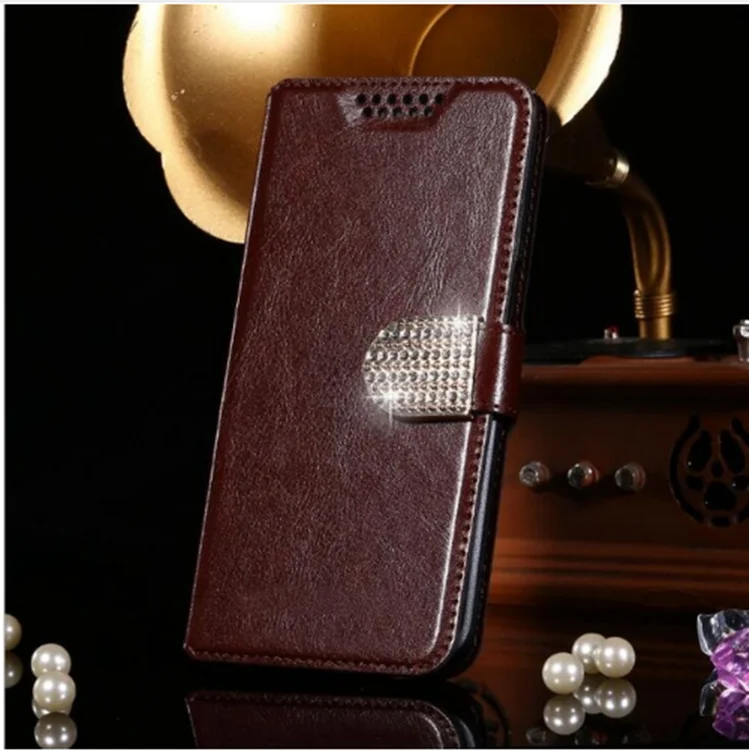 Brown AZ diamond Для huawei Honor Bee/Y5C/Y541 y541-u02 кожаный флип-чехол для телефона для huawei Y5C Y5 C Y 5C/Y541 Y 541 U02 силиконовый чехол s - Цвет: Brown AZ diamond