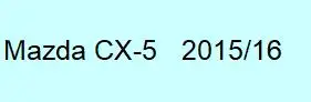 CX-5 2015 to 16 Автомобильные аксессуары 360 птичий вид объемная панорама Система Автомобильный видеорегистратор запись камера заднего вида для Mazda CX-5 cx5 ATENZA - Название цвета: CX-5 2015 to 16