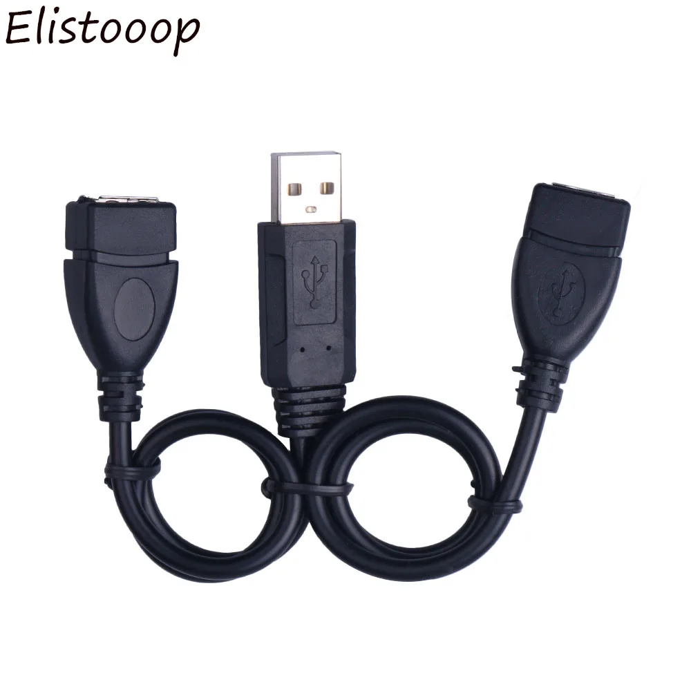 Удлинительный кабель usb хаб с 1 Папа 2 папа на двойной концентратор для передачи