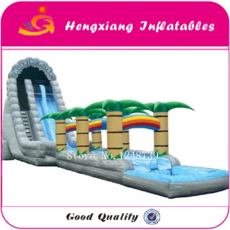 Профессиональный поставщик гигантская надувная горка водная для взрослых