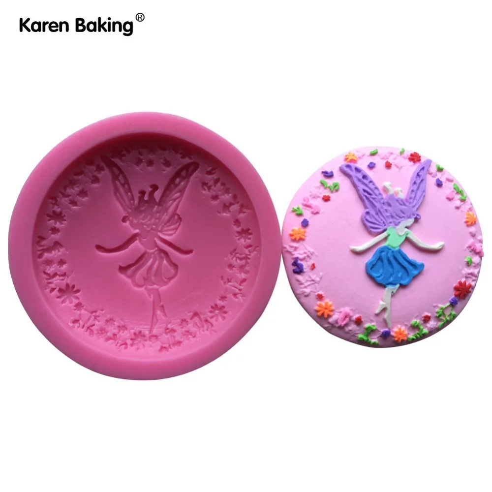 3D силиконовые формы Бабочка девушка форме помады шоколадные конфеты Инструменты