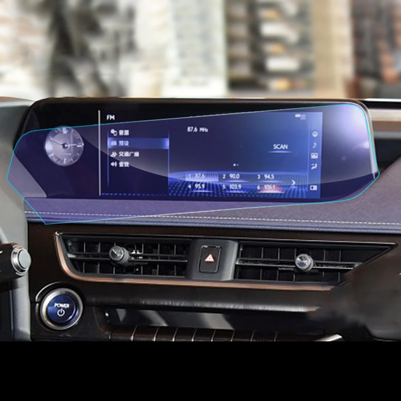 Защитная пленка для автомобилей Lexus UX200 UX250h UX260h ЖК дисплей закаленное стекло 2019