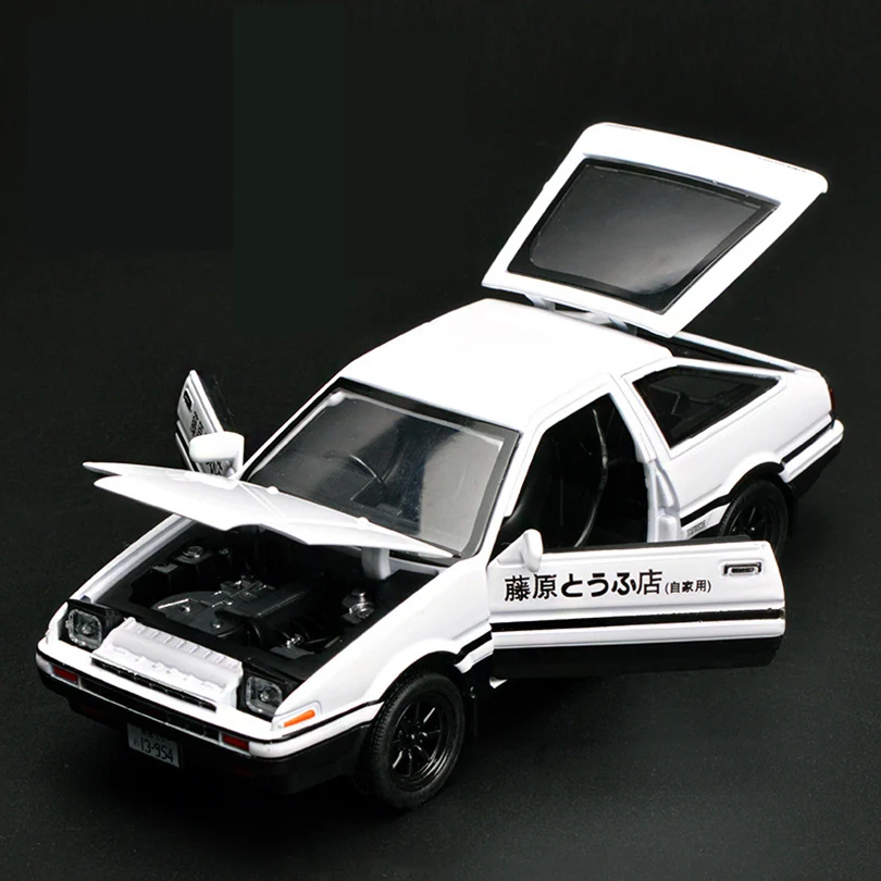 Модель игрушечного автомобиля AE86 в масштабе 1:32 модель из сплава игрушки для