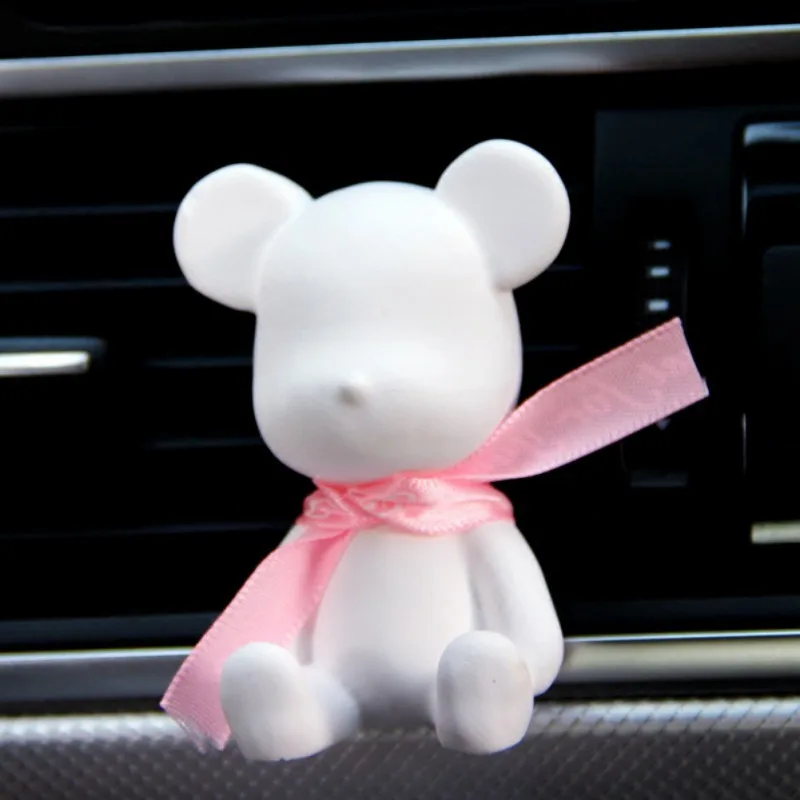 Ручной работы в форме медведя пластырь эфирное масло парфюм освежитель воздуха