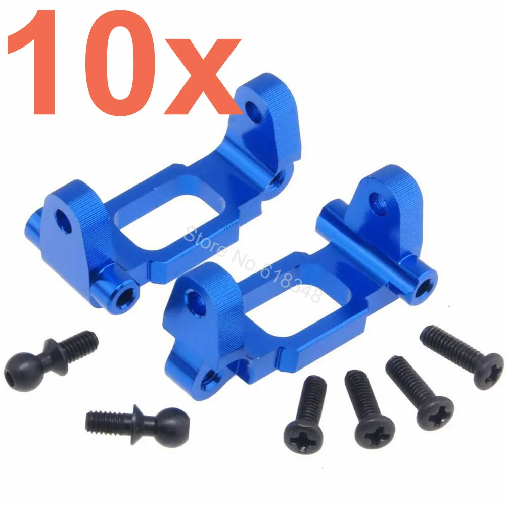 10 пар алюминиевых передних втулок несущей базы C (L/R) для 1/18 Revel 24540 Scorch Hobbico Dromida